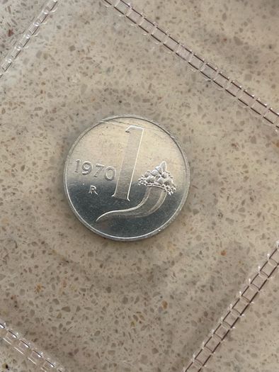 Italy 1970 coin set
