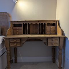 Solid Pine Traditional Handmade Writing Desk
