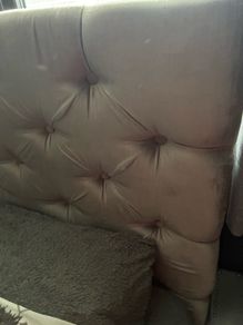 Grey Kingsize Headboard