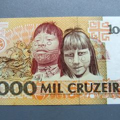 Brazil 1000 Cruzeiros Unc