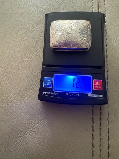 trinket box silver
