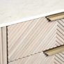 Next 'Valencia' Light Grey Mango Wood 6-Drawer Chest - Mint Condition Image 10