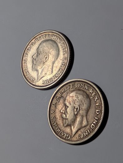 Silver sixpence 1929 1930