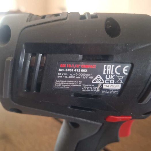 WURTH 18V Impact Driver