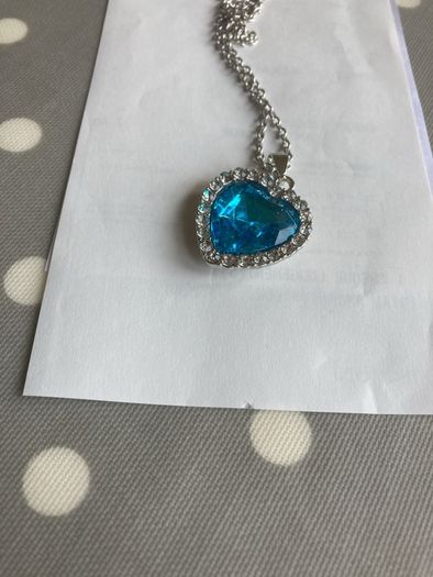 Titanic memorabilia - Heart of the Ocean pendant