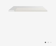 Double mattress topper