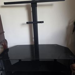TV glass table