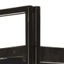 5-Tier Bookcase Black 90x30x180 cm Solid Mango Wood Image 5