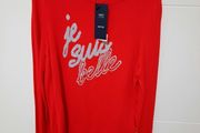 brand new M&amp;S  red jumper size UK 8
