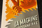 Original 1949 French Industrial Safety Poster