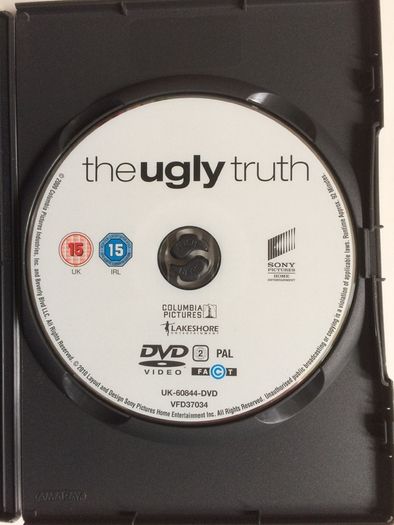 The Ugly Truth [2009] Katherine Heigl & Gerald Butler [Movie DVD]