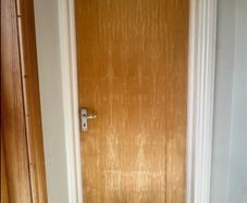 Solid wooden internal door
