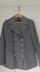 Grey Peacoat