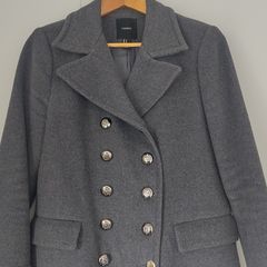 Grey Peacoat
