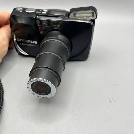 Olympus mju Stylus Zoom 140mm Point & Shoot 35mm Film Camera - Tested - Exc