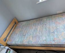 single bed + mattress