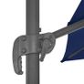 Cantilever Umbrella with Aluminium Pole 3x3 m Azure Blue Image 8