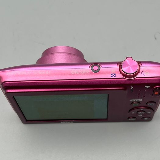 Nikon Coolpix S3600 20.1MP Digital Camera Pink - Full Kit