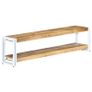 TV Cabinet 150x30x40 cm Solid Mango Wood Image 3