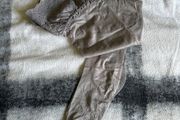 Grey stay up stockings