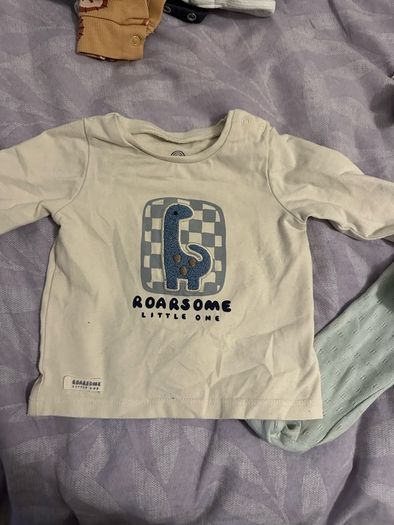 Bundle of baby boy clothes