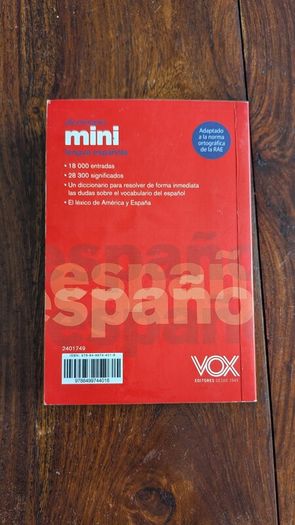 Mini Spanish Dictionary