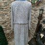 Vintage 80s J Michaels White Navy Occasion dress Postage Included Image 7