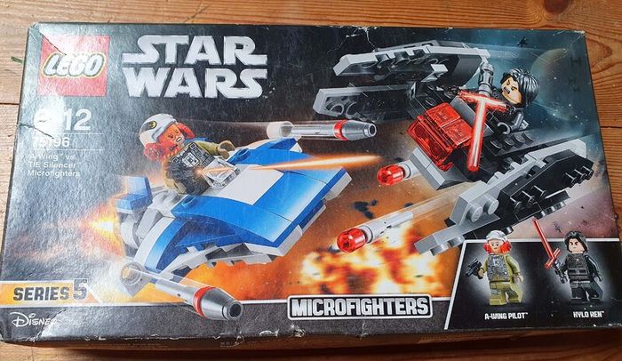 Lego Star Wars 75196: A-Wing Vs Tie Silencer (2018) BNIB