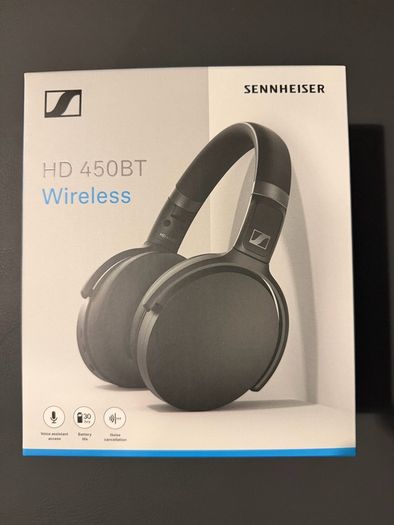 Sennheiser HD450BT Black (ANC)Brand New Sealed