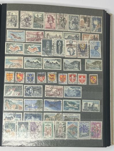Collection: Mainly France City Stamps both mint and used along with some miniature sheets along with some French territories on 38 pages