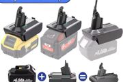 18V Lithium Battery Adapter for Dyson V6 V7 V8 Series To for Makita/Dewalt/Milwaukee Converter Vacuum Cleaner ToolDC58/SV11/SV10