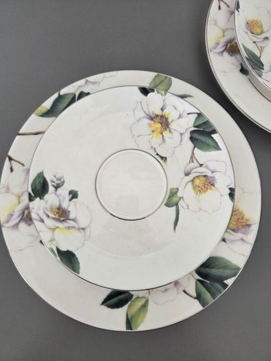 TeaCups Saucers Plates Jane Asher Influence Camellia