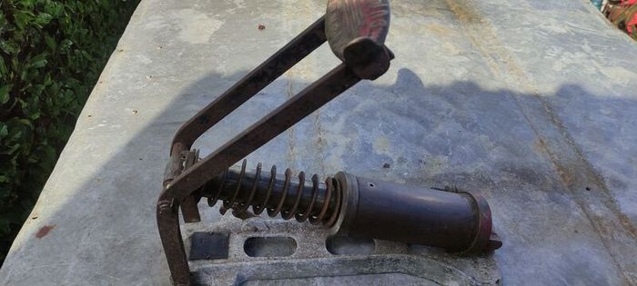 Kismet Duplex vintage foot pump