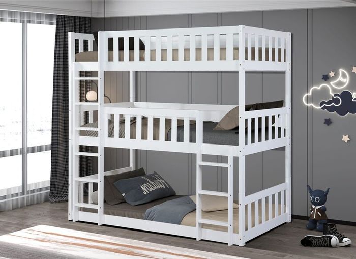 Bunk Beds Triple Bunks Triplet Bunks Kids Beds