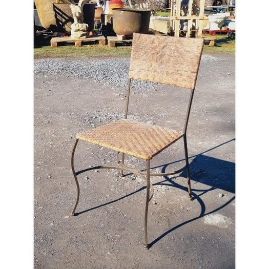 Set of 8 Wicker Chairs KAS737