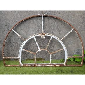 Fanlight Frame  Cast Iron  Half KAS190