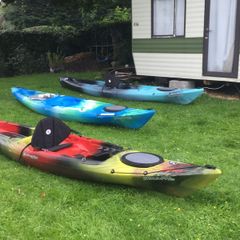 Perception Triumph sit on kayak x2