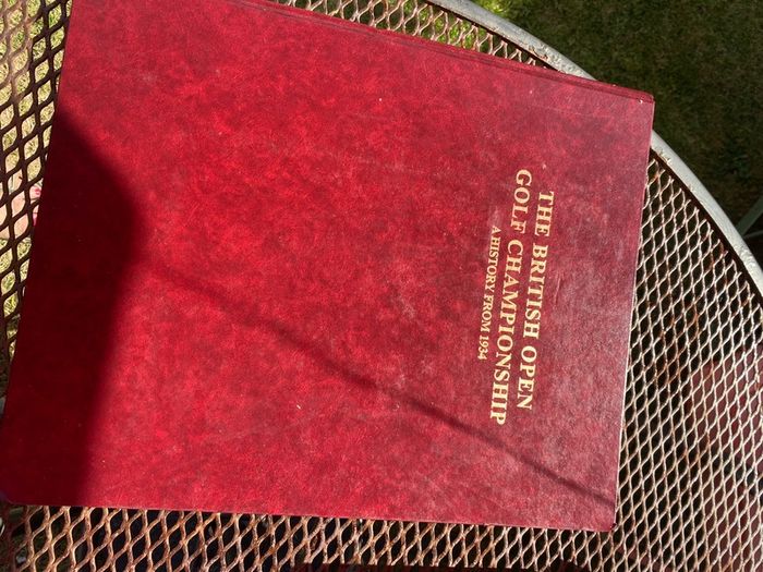 Golf Book History of British Open Championships
