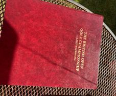 Golf Book History of British Open Championships