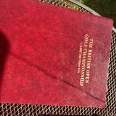 Golf Book History of British Open Championships