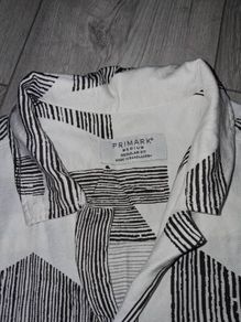 Primark Abstract Short Sleeve Summer Shirt - Size - Medium - Regular Fit - RRP - 18.00