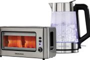 Glass Toaster &amp; Kettle