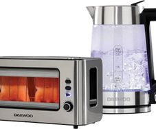Glass Toaster & Kettle