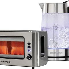Glass Toaster & Kettle