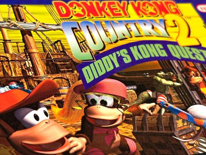 SNES Donkey Kong Country 2 - Boxed