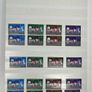 Collection. Brown stock book with collection of stamps celebrating Winston Churchill. Most are mint never hinged (MNH) Image 7