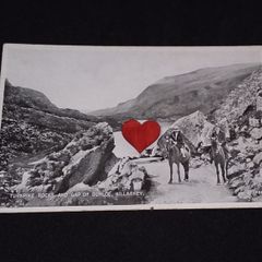 Ireland Postcard : Turnpike Rocks and Gap of Dunloe , Killarney , Co. Kerry - 1940s