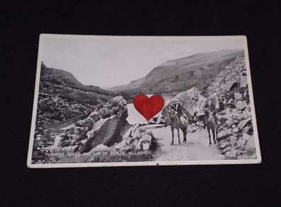 Ireland Postcard : Turnpike Rocks and Gap of Dunloe , Killarney , Co. Kerry - 1940s
