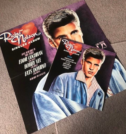 Ricky Nelson Vinyl Album The Singles Rockabilly Rock N Roll