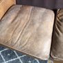 Laura Ashley Leather Sofa Bed Image 6